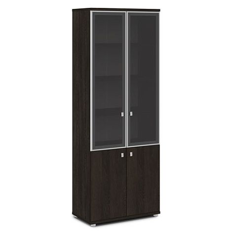 Высокий со стеклом в алюм. профиле Васанта V-614