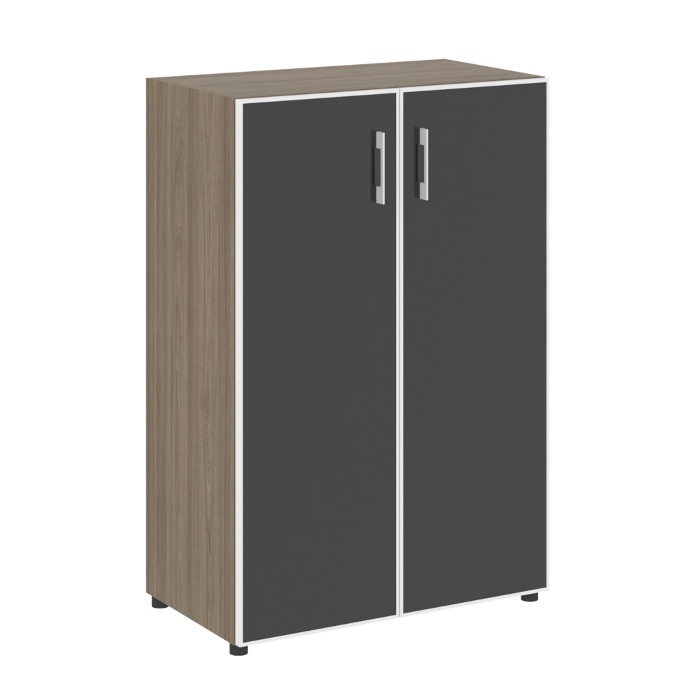 Средний широкий стекло лакобель черное в раме LT.ST-2.4 R black