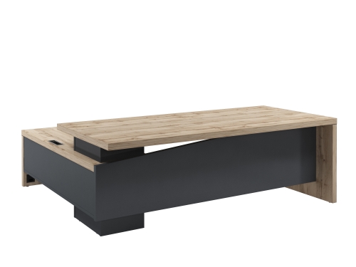 Torston Стол с тумбой T-22 л/пр (возможна установка блока розеток)