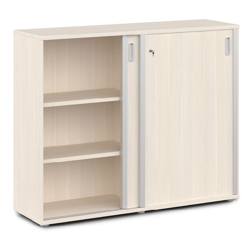 Шкаф-купе средний с замком и 6 полками Васанта V-75