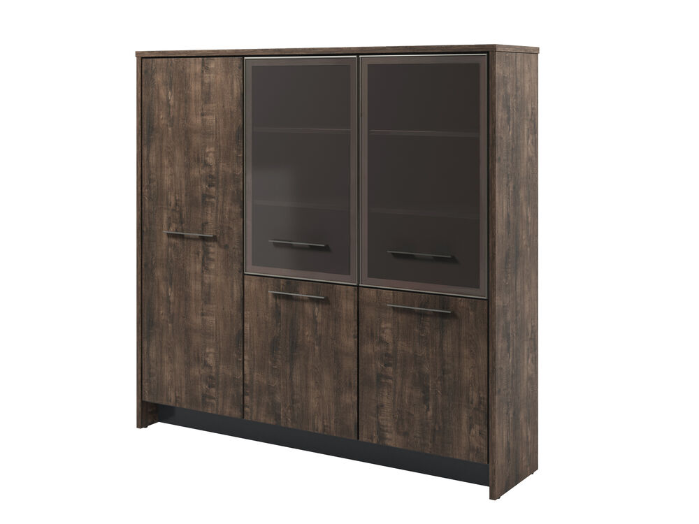 Трехсекционный (гардероб+2 стеллажа с полками) Т-33-05