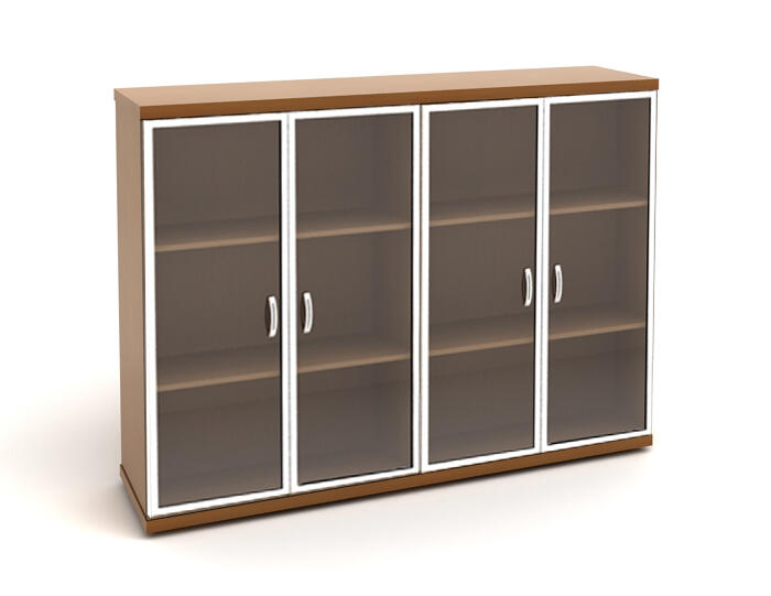 Низкий со стеклом в алюм. раме Эталон КЭ84