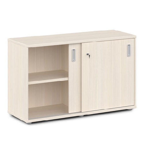 Шкаф-купе низкий с замком и 4 полками Васанта V-68