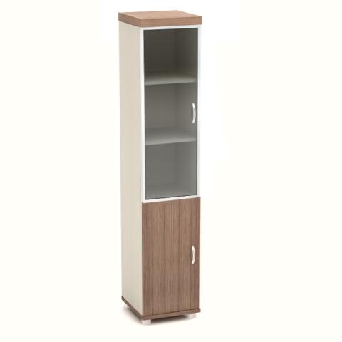 Узкий высокий со стеклом в алюм. раме К94