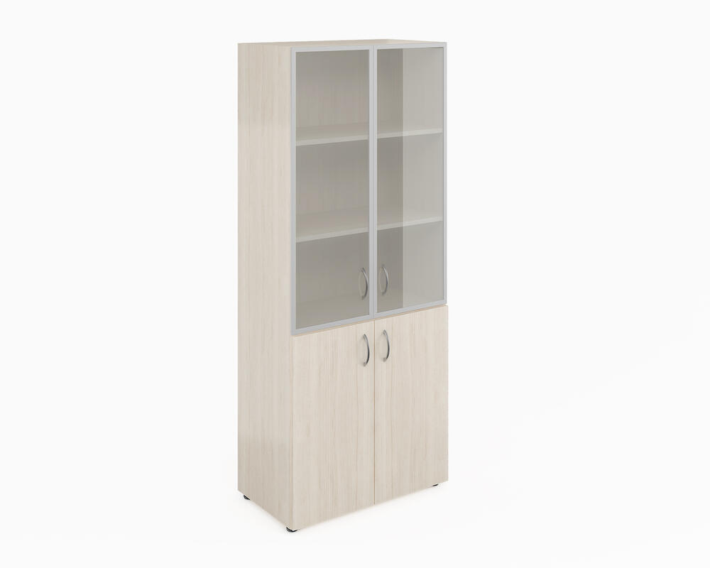 Широкий высокий с сатин. стеклом в алюм. раме ФР-6.0+8.0+60.0*2 сатин