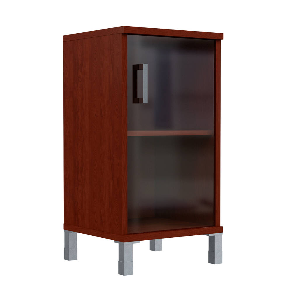 Низкий узкий закрытый со стеклом B411.5