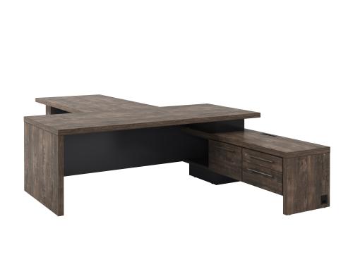 Torston Стол с тумбой + брифинг T-922 л/пр (возможна установка блока розеток)