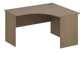 "Система-М" Стол эргономичный (1400х1200х745), цвет-Дуб шамони