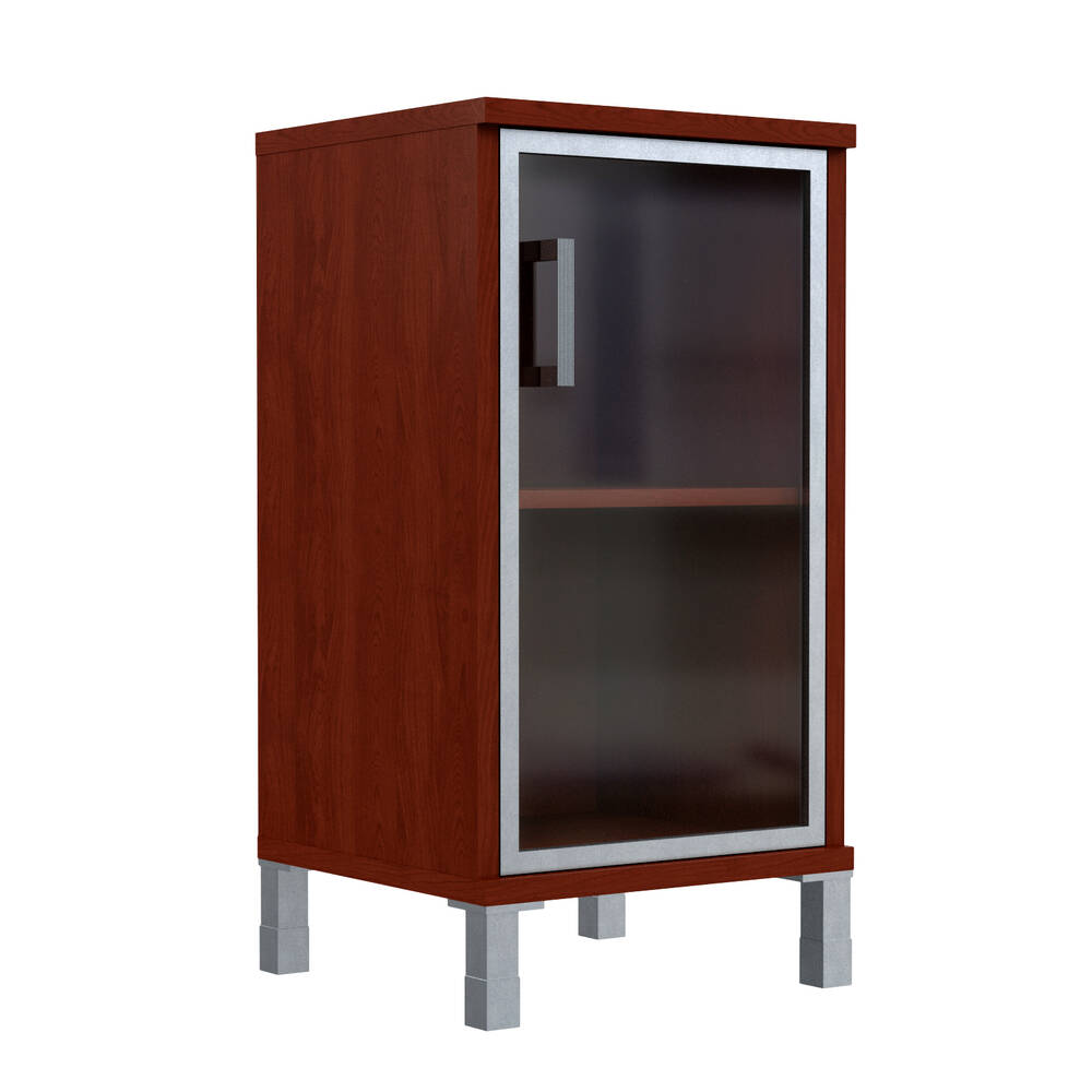 Низкий узкий закрытый со стеклом в раме B411.4 (L/R)