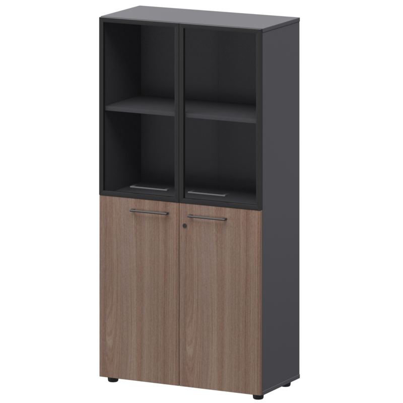 Высокий закрытый со стеклом в алюм. раме СМШ-48+KZF-28+KZF-28RS