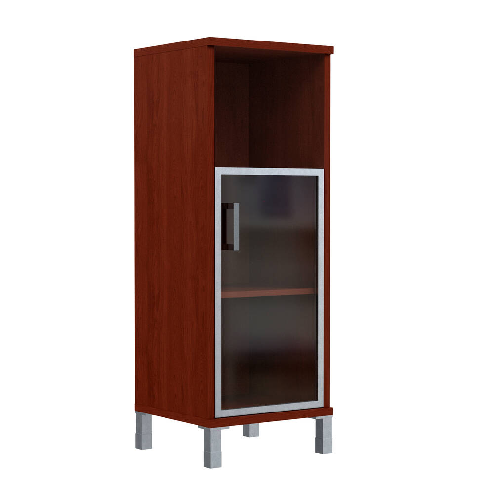 Узкий средний полуоткрытый со стеклом в раме B421.4(L/R)