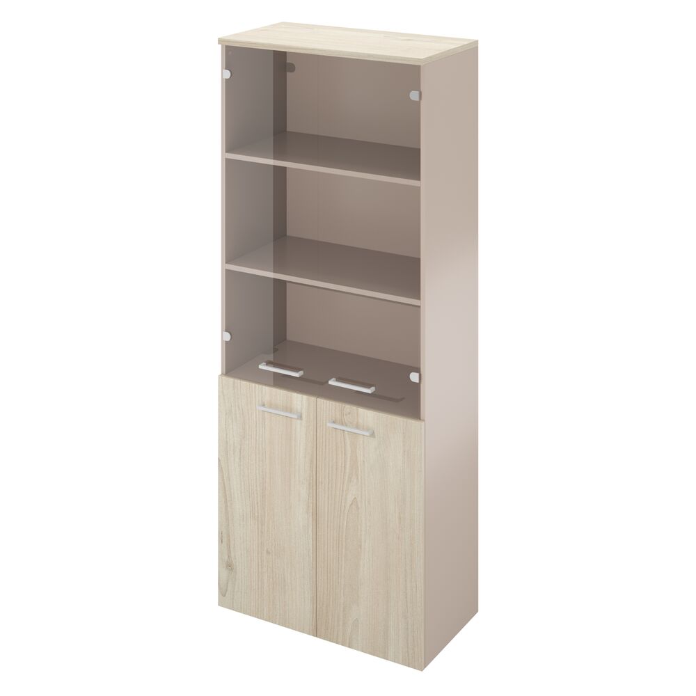 Высокий широкий закрытый со стеклом ДГ45