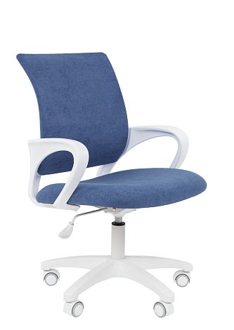 CHAIRMAN KIDS 103 LT велюр белый пластик