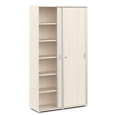 Шкаф-купе с замком и 12 полками Васанта V-77