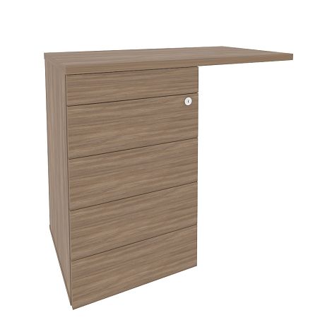 Тумба приставная л/пр (TIP-ON) Onix Direct O.TPU-4 TIP