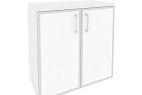 Низкий широкий стекло лакобель белое в раме ОНИКС ДИРЕКТ O.ST-3.2R white