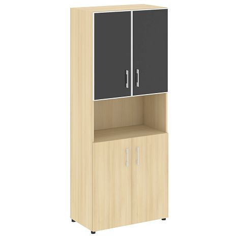 Высокий широкий стекло лакобель черное в раме ЯЛТА LT.ST-1.4 R black