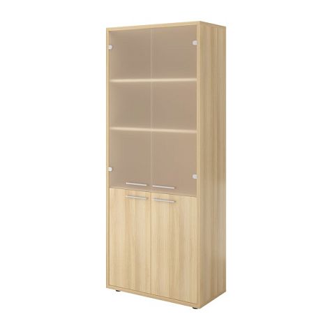 Высокий со стеклом сатин Дублин ДБ42