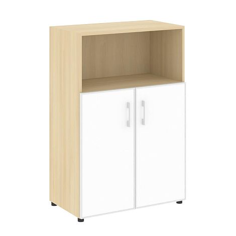 Средний широкий стекло лакобель белое в раме ЯЛТА LT.ST-2.2 R white