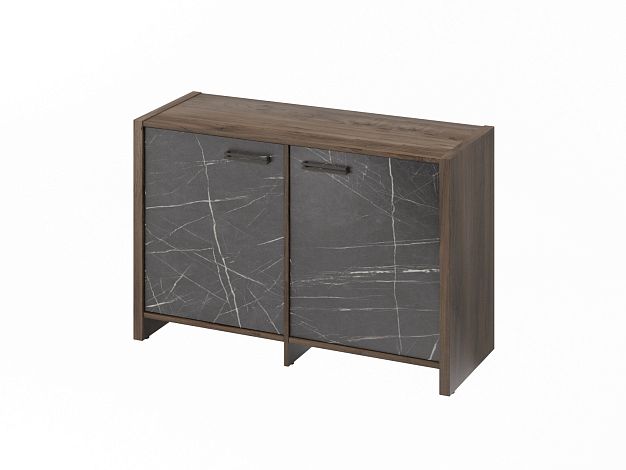 Тумба с 2 дверьми (фурнитура ЧЕРНАЯ) Festus FB-12-02.G