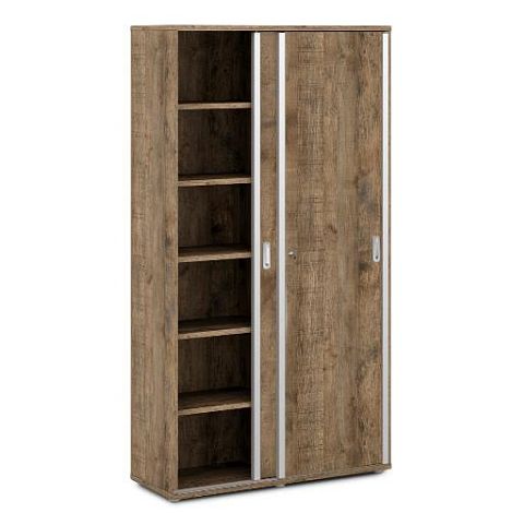 Шкаф-купе с замком и 12 полками Васанта V-77