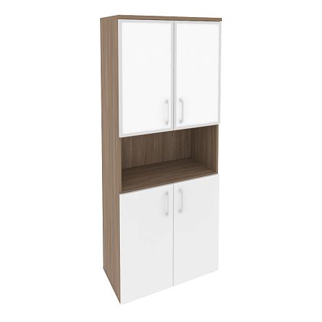 Высокий широкий стекло лакобель белое в раме ОНИКС ДИРЕКТ O.ST-1.4R white