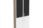 Высокий широкий стекло лакобель черное в раме ОНИКС ДИРЕКТ O.ST-1.2R black