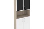 Высокий широкий стекло лакобель черное в раме ОНИКС ДИРЕКТ O.ST-1.4R black