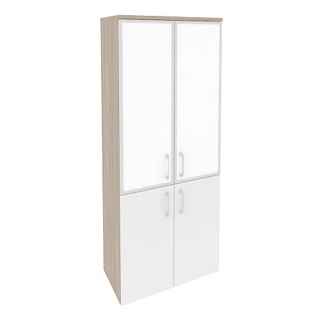 Высокий широкий стекло лакобель белое в раме ОНИКС ДИРЕКТ O.ST-1.2R white