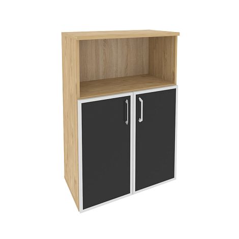 Средний широкий стекло лакобель черное в раме ОНИКС ДИРЕКТ O.ST-2.2R black