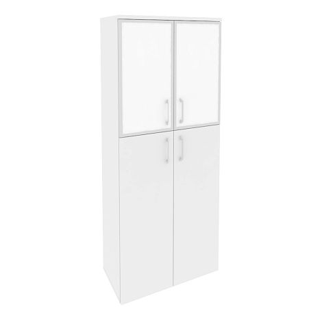 Высокий широкий стекло лакобель белое в раме ОНИКС ДИРЕКТ O.ST-1.7R white