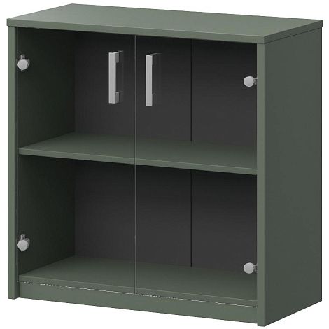 Низкий с прозрачным стеклом Арго А-302+А-стл302пр