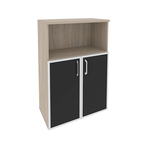 Средний широкий стекло лакобель черное в раме ОНИКС ДИРЕКТ O.ST-2.2R black