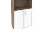 Средний широкий стекло лакобель белое в раме O.ST-2.2R white