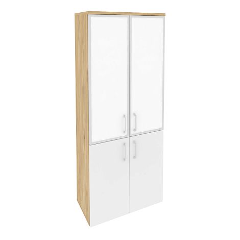 Высокий широкий стекло лакобель белое в раме ОНИКС ДИРЕКТ O.ST-1.2R white