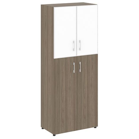 Высокий широкий стекло лакобель белое в раме LT.ST-1.7 R white