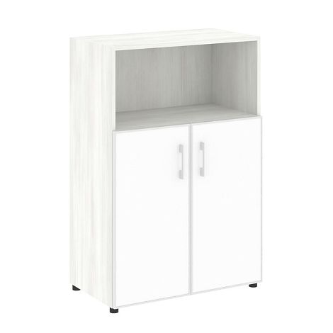 Средний широкий стекло лакобель белое в раме ЯЛТА LT.ST-2.2 R white