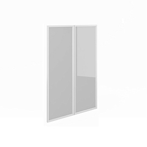 VITA Двери стеклянные прозрачные - комплект 2 шт. V-4.3