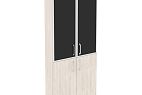 Высокий широкий стекло лакобель черное в раме ОНИКС ДИРЕКТ O.ST-1.2R black