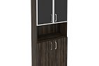 Высокий широкий стекло лакобель черное в раме ОНИКС ДИРЕКТ O.ST-1.4R black