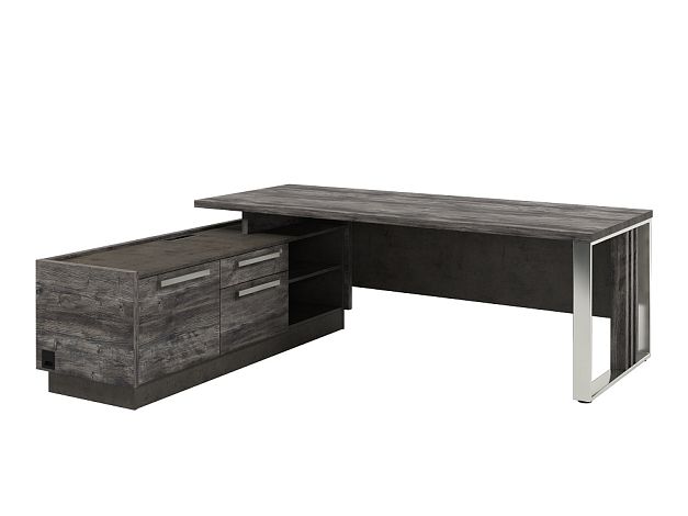 Vestar Стол руководителя с опорной тумбой Z-422 л/пр (возможна установка блока розеток)