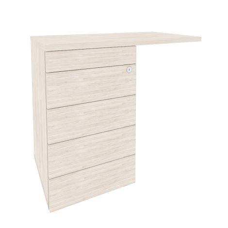 Тумба приставная л/пр (TIP-ON) Onix Direct O.TPU-4 TIP