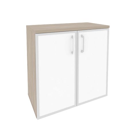 Низкий широкий стекло лакобель белое в раме ОНИКС ДИРЕКТ O.ST-3.2R white