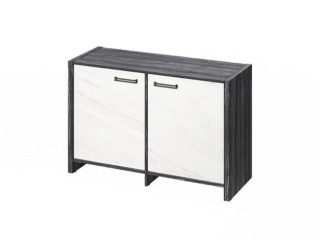 Тумба с 2 дверьми (фурнитура ЧЕРНАЯ) Festus FB-12-02.G