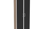 Высокий широкий стекло лакобель черное в раме O.ST-1.10R black