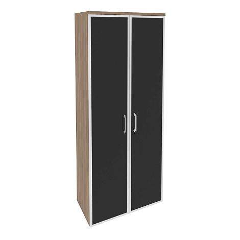 Высокий широкий стекло лакобель черное в раме O.ST-1.10R black