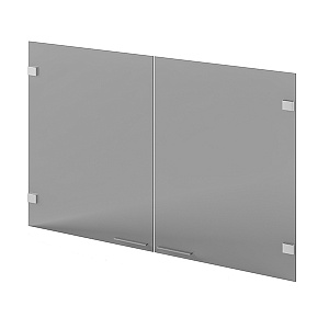 Инновация Двери низкие стеклянные - комплект 2 шт. I-012