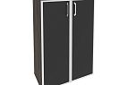 Средний широкий стекло лакобель черное в раме ОНИКС ДИРЕКТ O.ST-2.4R black