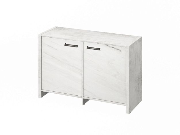 Тумба с 2 дверьми (фурнитура ЧЕРНАЯ) Festus FB-12-02.G