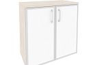 Низкий широкий стекло лакобель белое в раме ОНИКС ДИРЕКТ O.ST-3.2R white